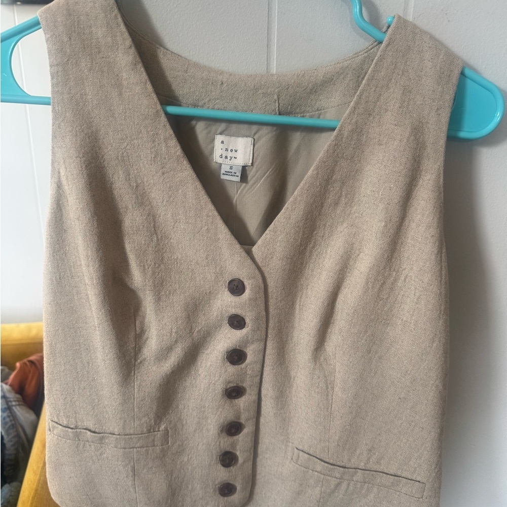 A New Day Tan Vest